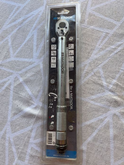 Нов динамометричен ключ MATADOR 6172 (10-110 Nm) 3/8" - Германия