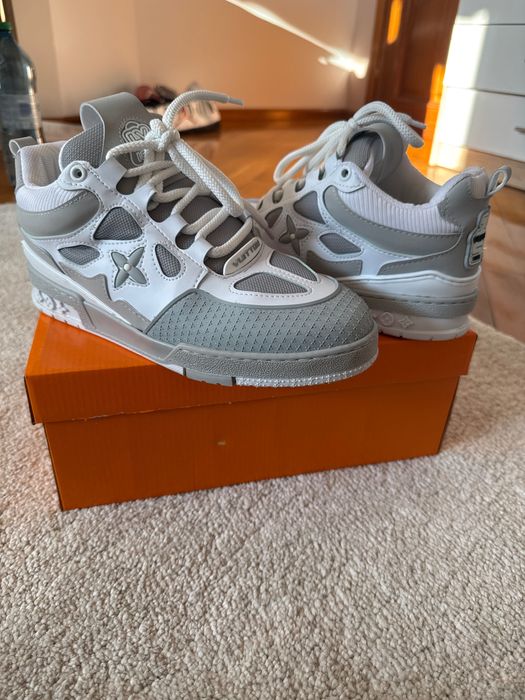Adidasi Sneakers Louis Vuitton Grey Skate Edition