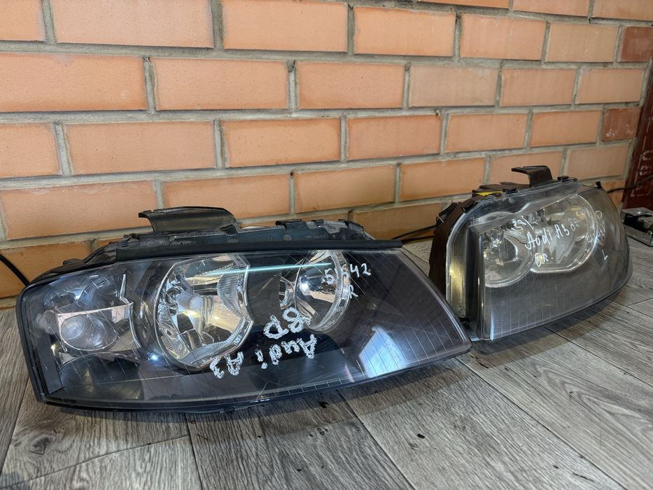 Фары Ауди А3 8P дорест