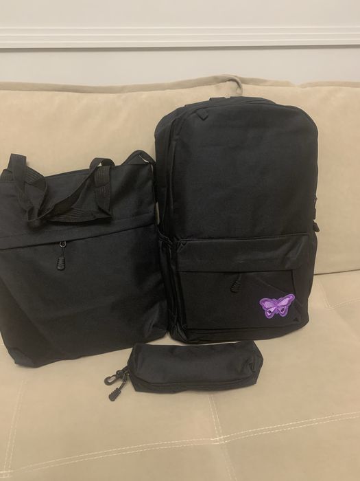 Рюкзаки в наборе, качество отличное