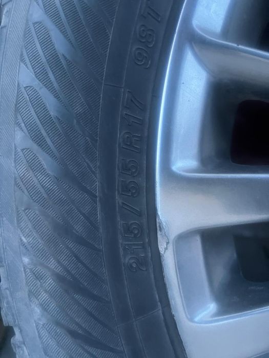 215/55 R17 балон с дисками