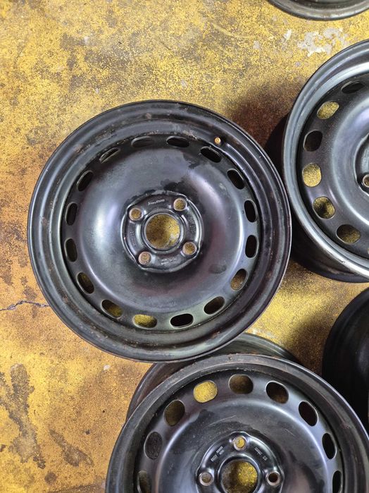 4 Jante Tabla 4x108 15'' ORIGINALE AUDI 80 - 6J ET 37 RARITATI