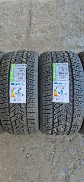 4 anvelope iarna noi Grenlander,fata 245/40/19,spate 275/35/19,dot 2026.Pretul este pe bucata.
