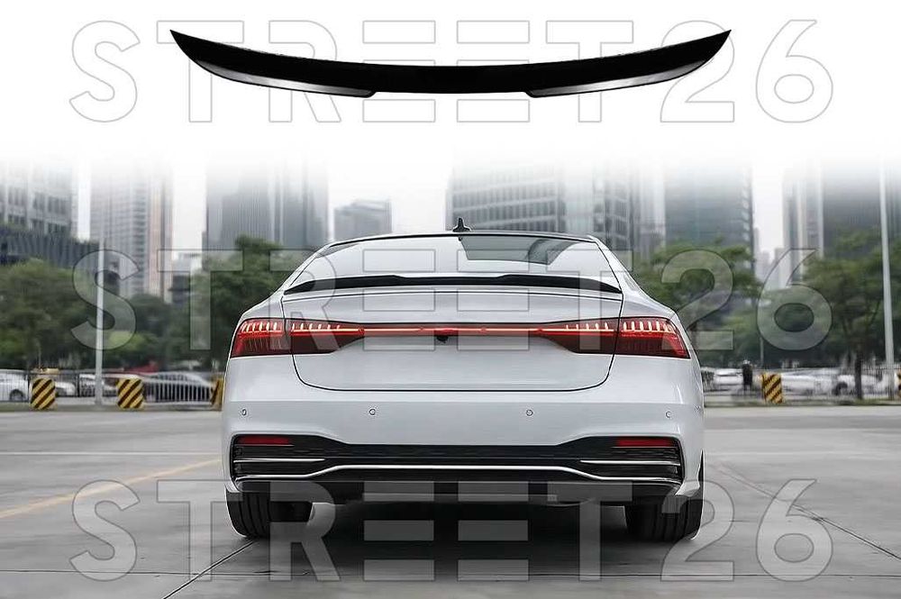 Eleron Portbagaj Audi A7 C8 4K8 (2017+) Negru Lucios