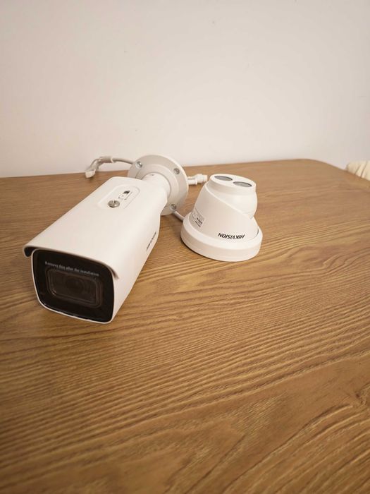 Hikvision DS-2CD2643G2-IZS(2.8-12mm) + NVR 4K HIKVISION DS-7608NXI-K1 8 canale 12MP