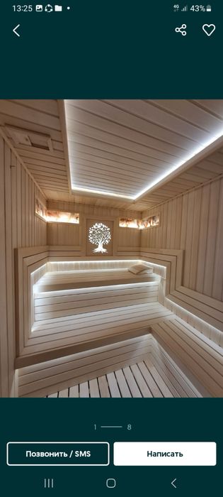 Сауна под ключ качества гарантия тез ва сифатли