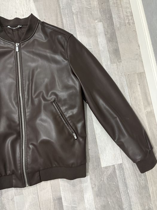 Кожанка Zara xxl
