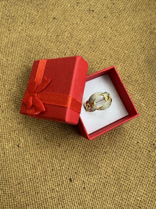 Дамски пръстен / позлатен