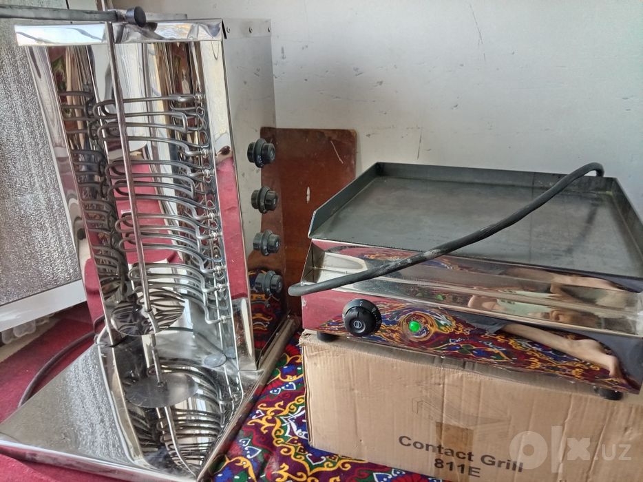 Food truck butka Toster izgara lavash aparat bochka stol stul sotiladi