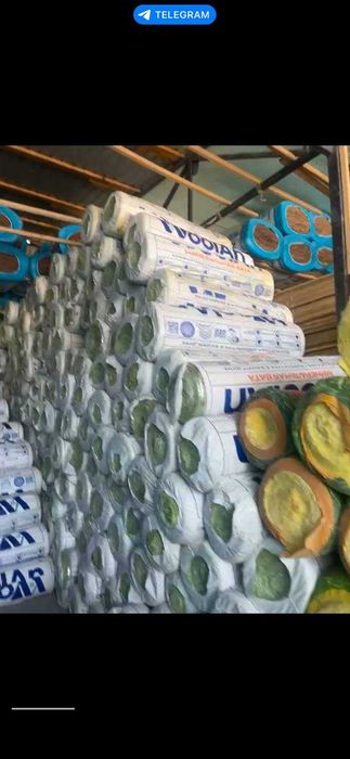 Woolan миниральная вата продаётся biz bilan boglaning