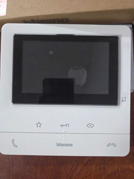 Videointerfon Classe 100 5" alb, BTicino