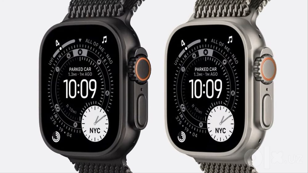 Apple watch ultra 3 black titanum
