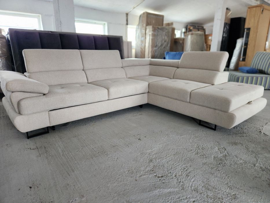 COMANDĂ! Coltar L-form, stofă, 275/225cm