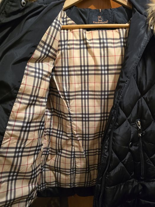 Яке с яка на качулката от лисица-естествен косъм