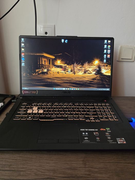 Laptop ASUS TUF Gaming A17 FA706NF 17.3 inch Windows 11 Pro