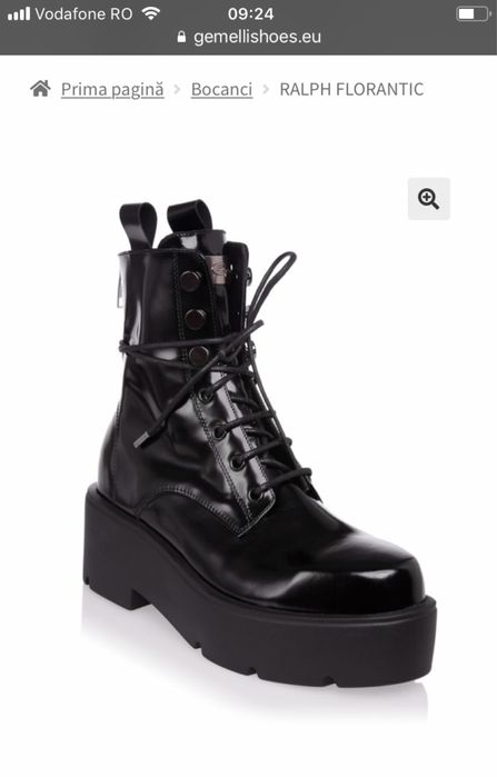 Botine piele naturala Gemelli 37