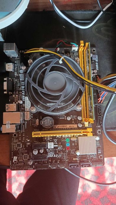плата biostar h110 + cpu g4400,  2 ta bir xil