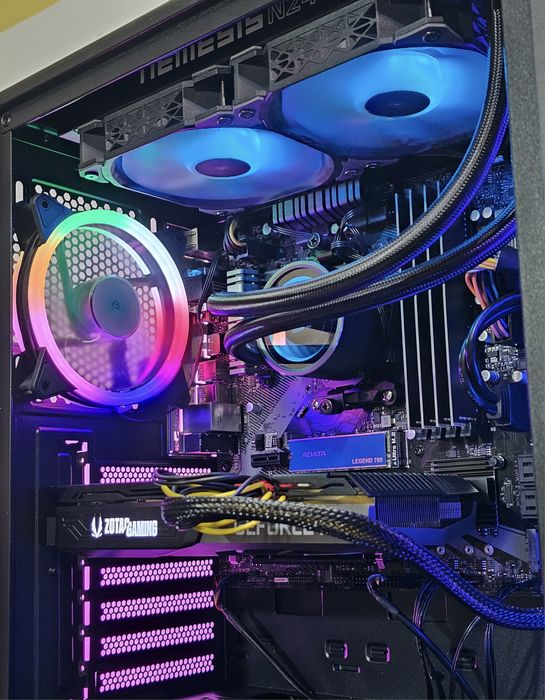 RTX 5060/Ryzen 7-5700X/RAM 32GB/SSD 1TB/Водно/Чисто Нов+Гаранция