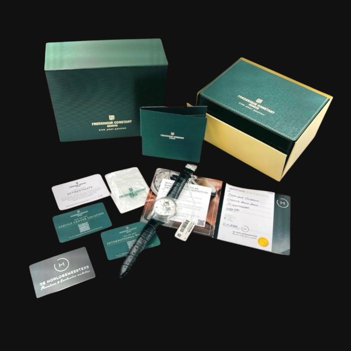 НОВ Frederique Constant Classics Heart Beat (FC-310) - Лукс, Елегантност и Механична Прецизност - ФУЛ КОМПЛЕКТ!