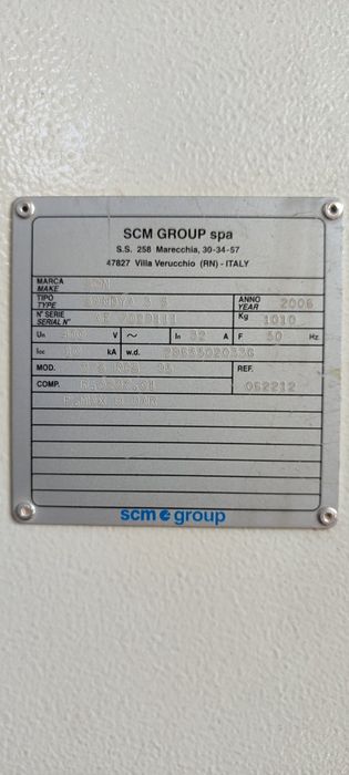 Двувалов калибровачен шлайф 950мм.-SCM