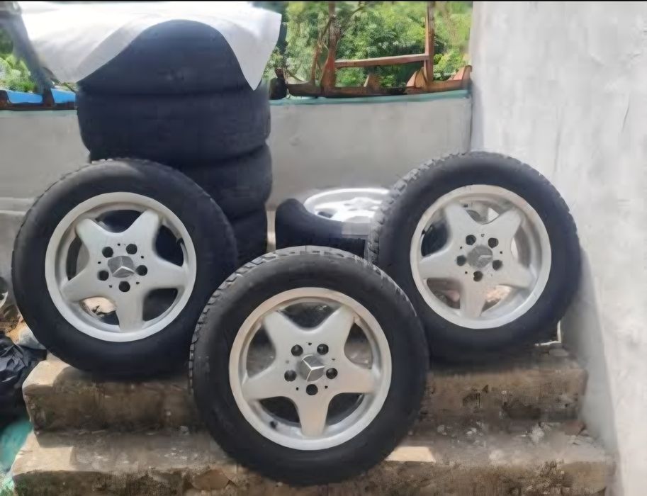Оригинални джанти за Mercedes 15" 5x112 с гуми