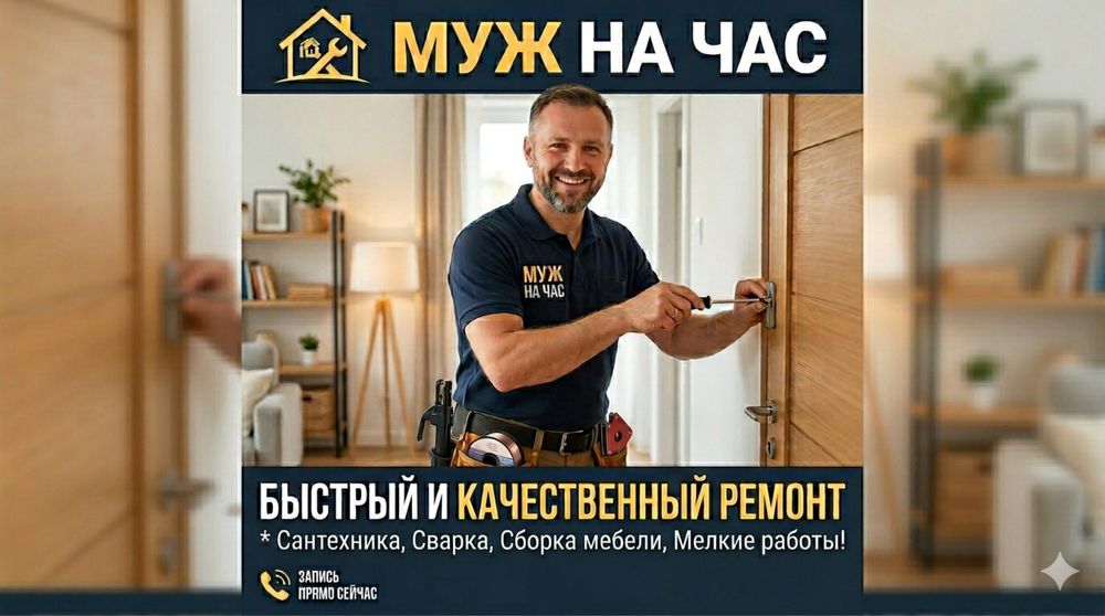 Мастер на час ( муж на час )