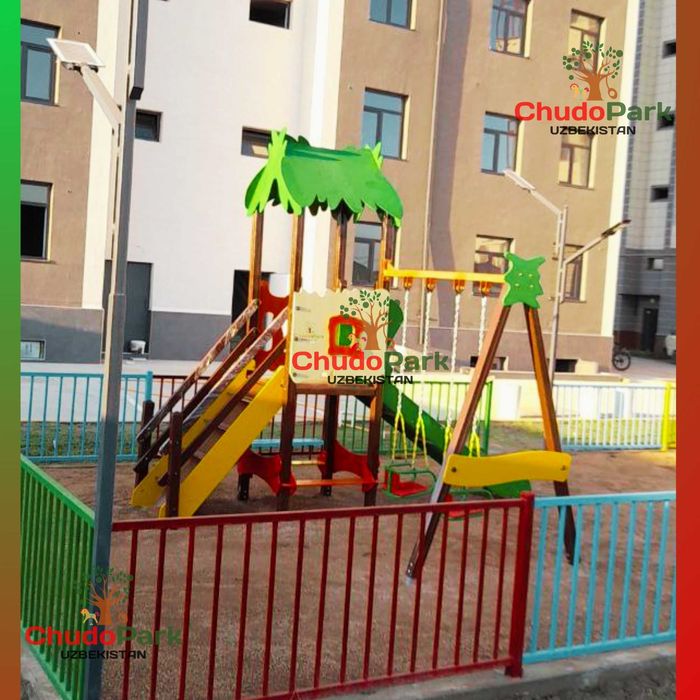 Sirpanchiq "Tropica" (Детская площадка, качели)