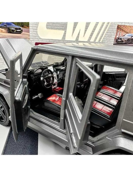 Гелик машинка металлическая Мерседес Гелендваген Брабус G65 игрушка