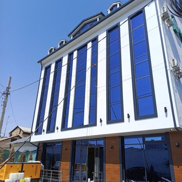 Фасад мойка Fasad moyka Oyna yuvish Bino yuvish oyna tozalash