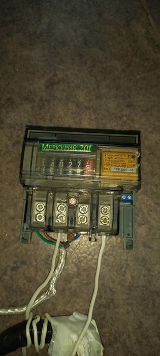 Продам Электросчетчик Меркурий 201 Работает.