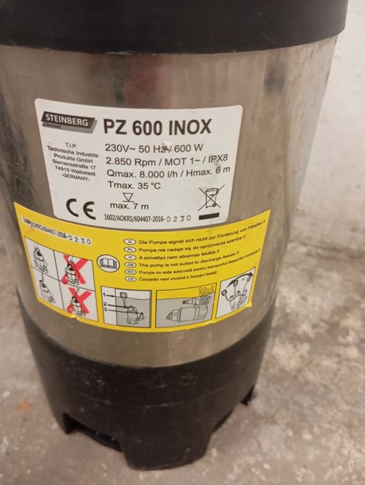 Pompa submersibila nefolosită 180 ron