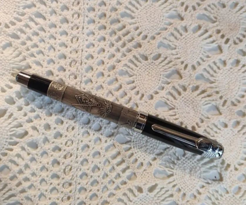 Set masonic stilou si pix nou