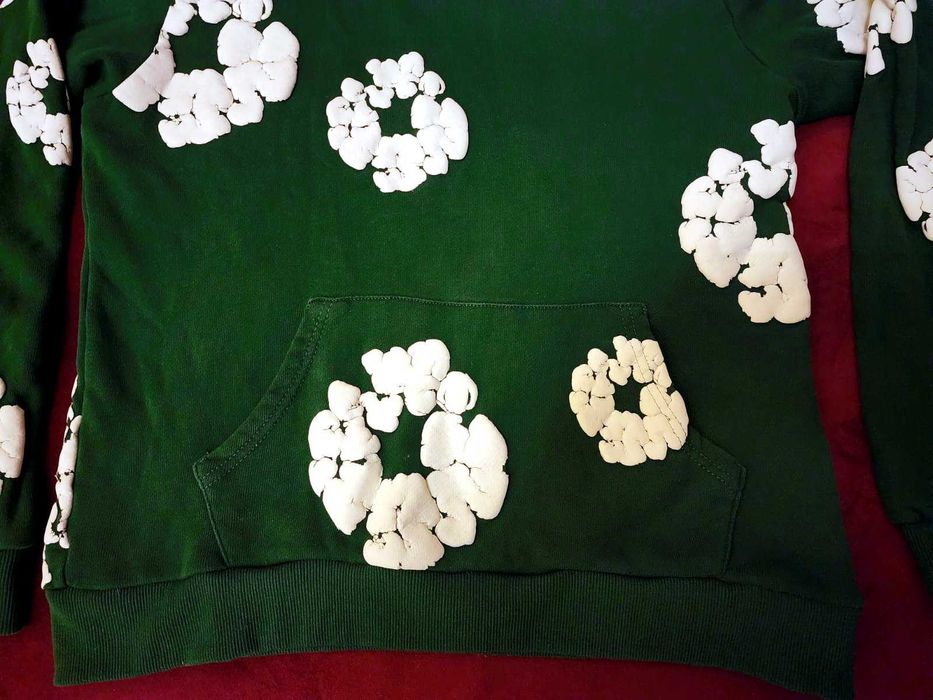 Hanorac Verde Denim Tears masura S (Small) floral