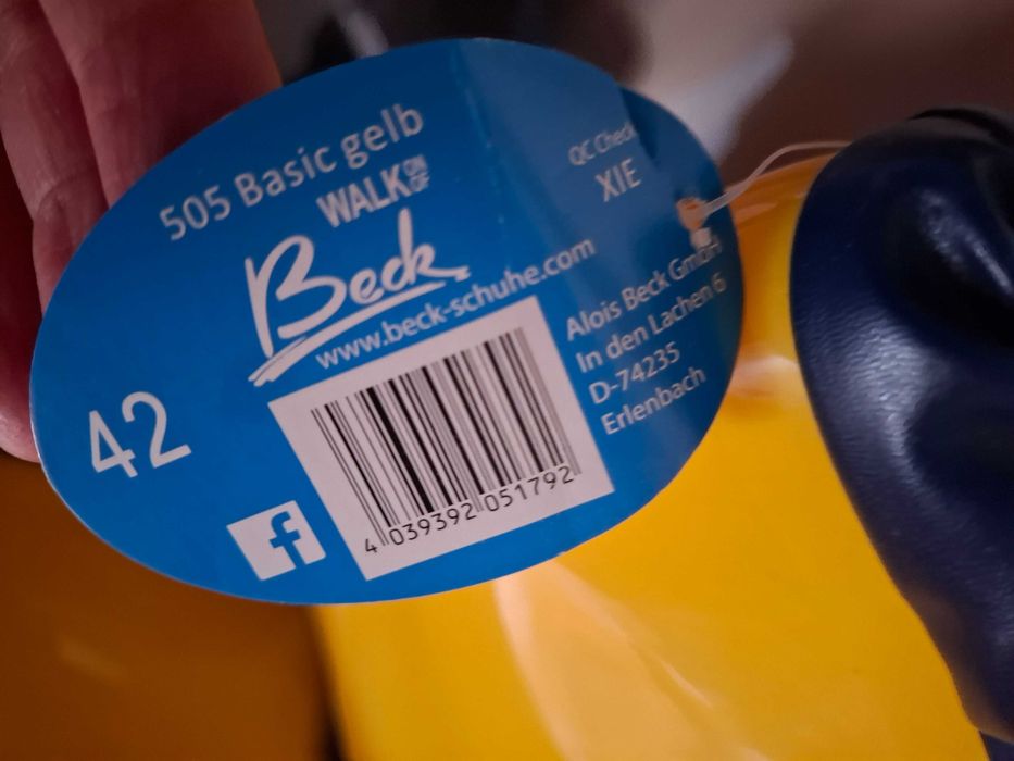 Cizme cauciuc/de ploaie  Beck Elvetia Noi cu eticheta  42