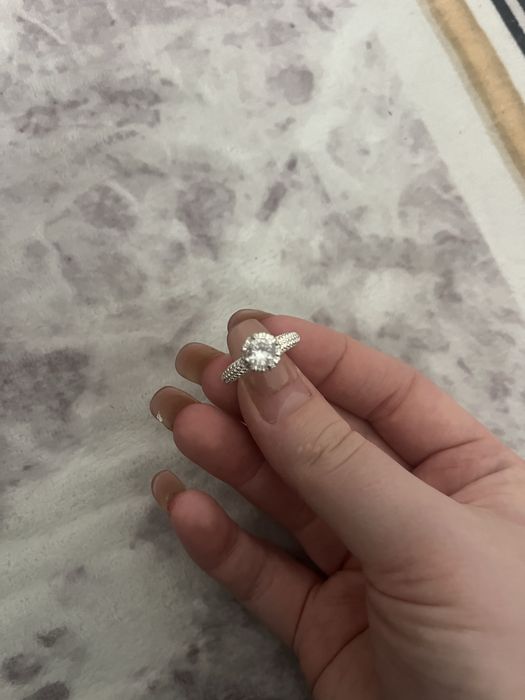 Кольцо 925 проба серебро
