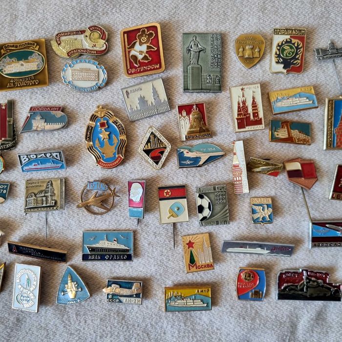 Ретро значки от СССР