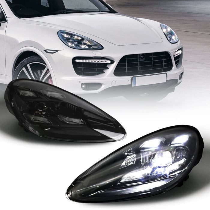 Porsche Cayenne restyling фары