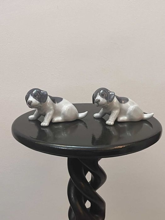 Set doua bibelouri portelan Danemarca Royal Copenhagen marcate anseriate bibelou