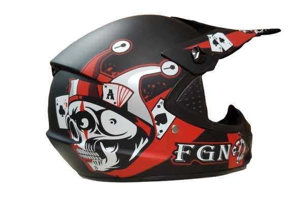 Каска Крос Мотор/Скутер/Бъги/Вело/АТВ -YF033