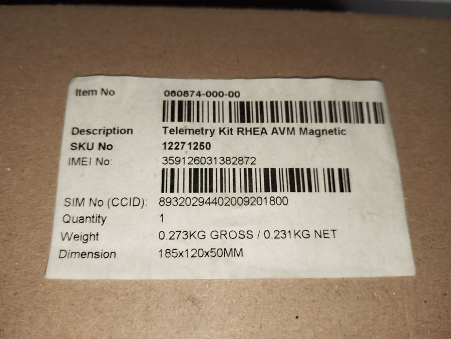 Kit telemetrie Sierra Wireless GL6100,RS232