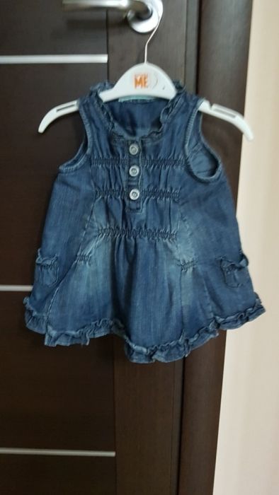 Rochita Jeans Fox Baby 3-6 luni
