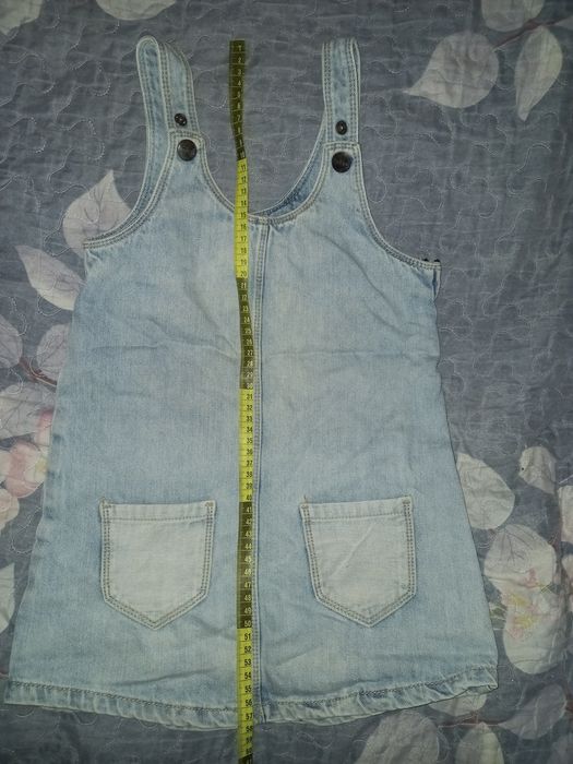Джинсовый сарафан на девочку