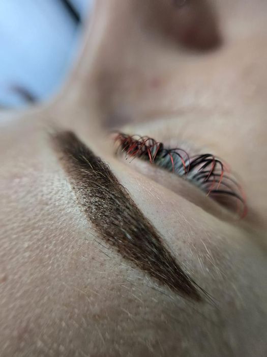 Pensat si vopsit sprancene- rezultate naturale