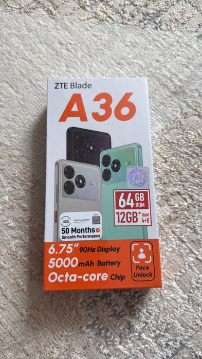 Zte blade A36 запечатанный новый