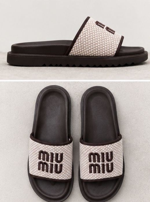 Дамски чехли MIU MIU