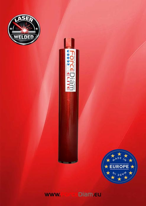 Ø92 Carota Diamantata ForceDiam Elite, Diametru 92mm,L 500mm, 1 1/4″
