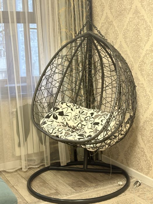 кресло качалка с матрасом