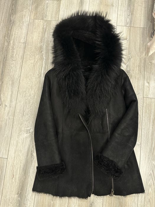 Натуральная дубленка женская