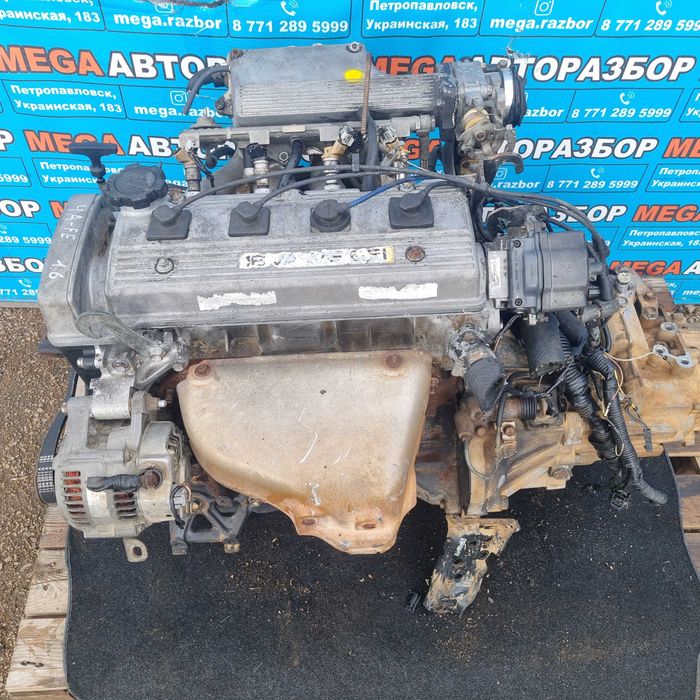 Двигатель на Тойоту / Toyota 4A-FE 1.6 л