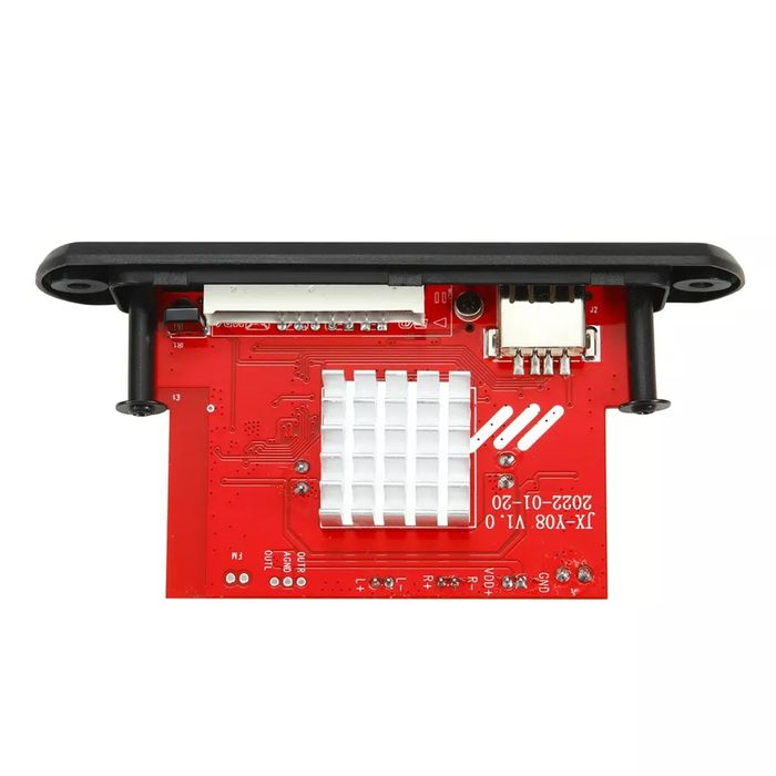 Mp3 player за вграждане 2*60 W, DC 8V/24V с BT 5.0, папки, Sd/USB/FM